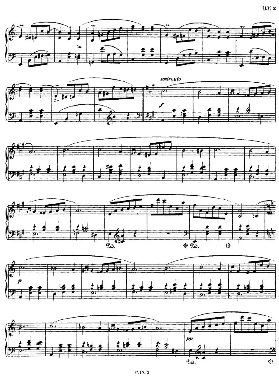 Valse brillante Op34 No2 （A小调华丽圆舞曲 Op.34-2 ）