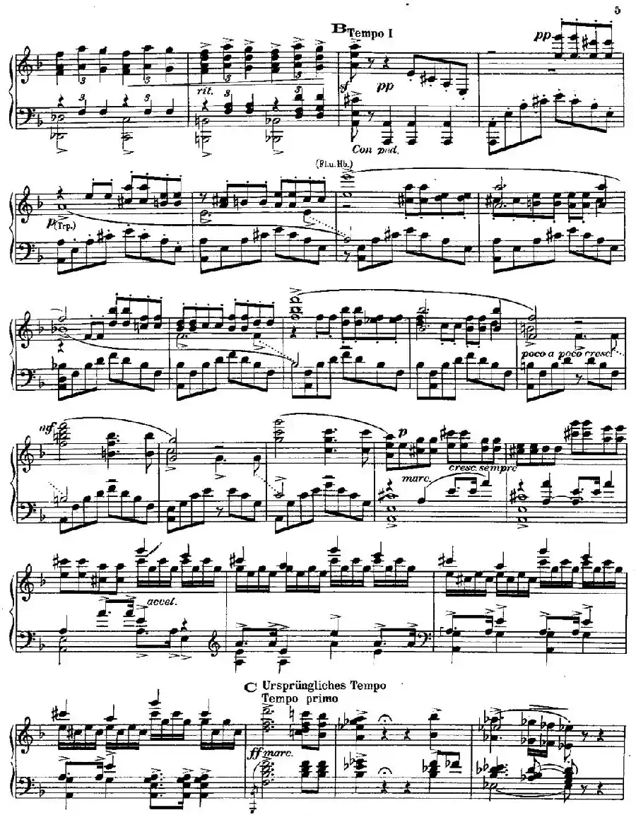 Symphony No.3 in d Minor - Solo Piano（d小调第三交响曲·钢琴独奏版·Ⅰ）