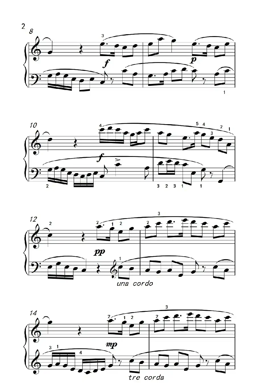 第六级 3.牧童短笛（中央音乐学院 钢琴（业余）考级教程 4-6级）