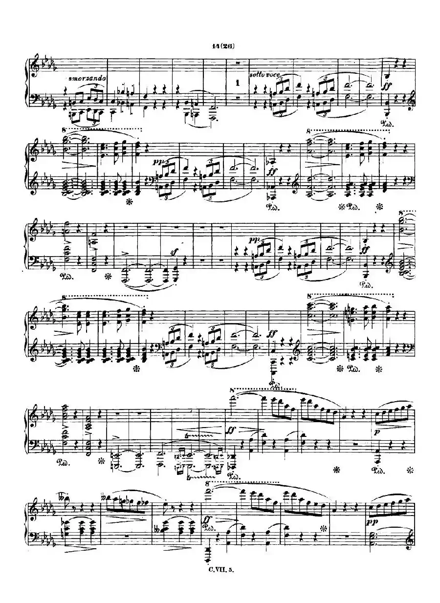 肖邦 钢琴谐谑曲 Chopin Scherzo（No.2 降b小调，Op.31）