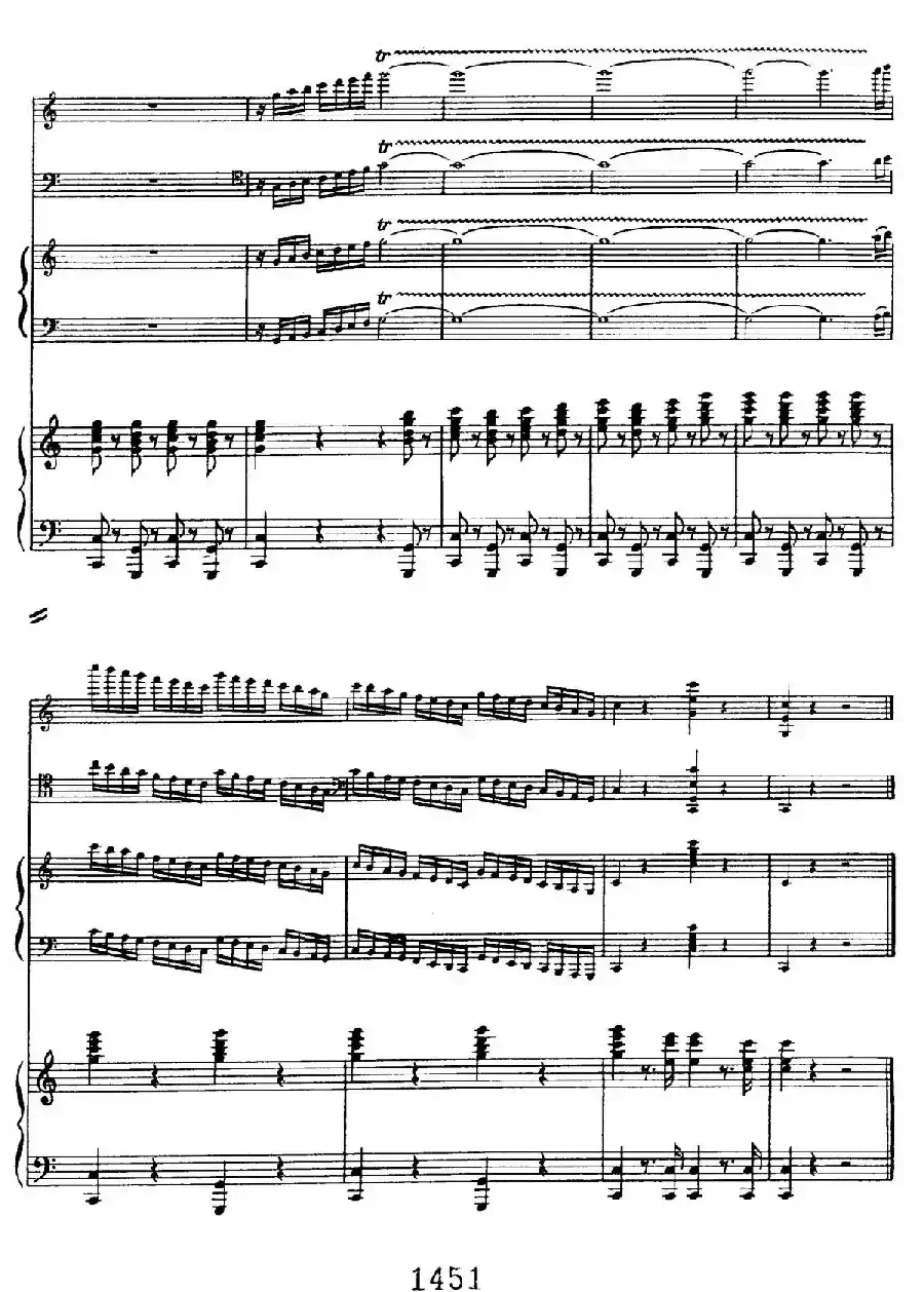 Triple Concerto in C Major Op.56（C大调三重协奏曲·双钢琴·Ⅰ）