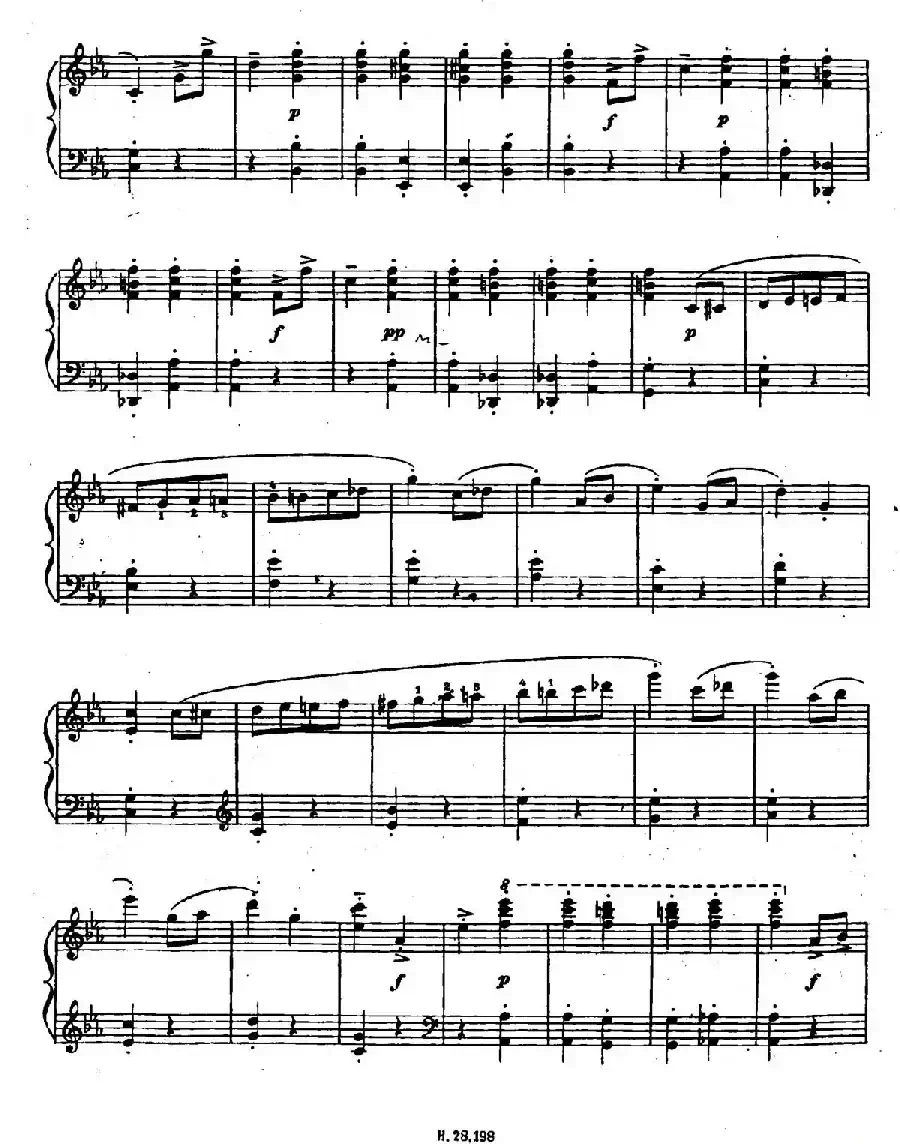 Ten Bagatelles Op.5（10首小品·10. c小调）