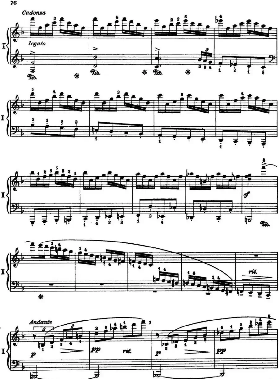二十八部钢琴协奏曲 No.19（P61-78）