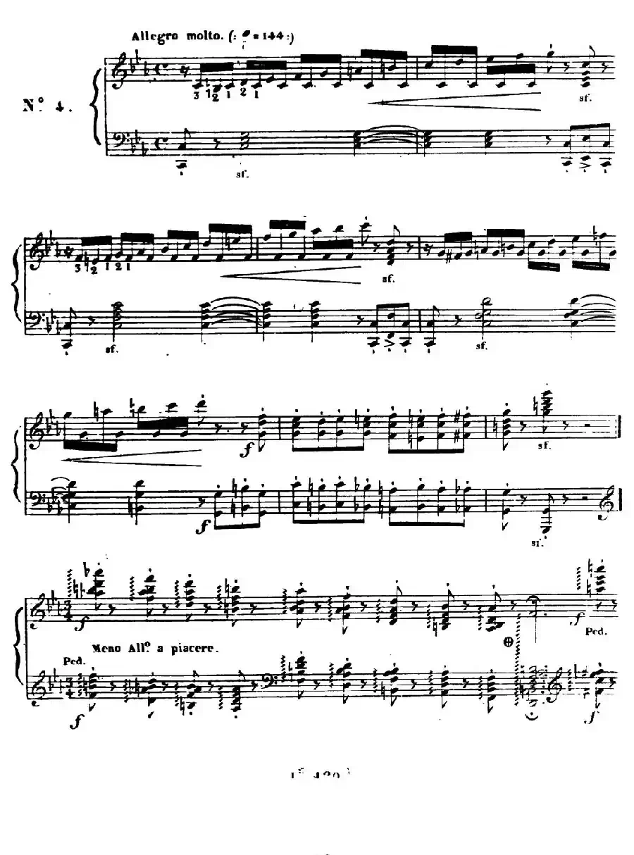 24 Exercices et Preludes Op.21（24首前奏练习曲·4）