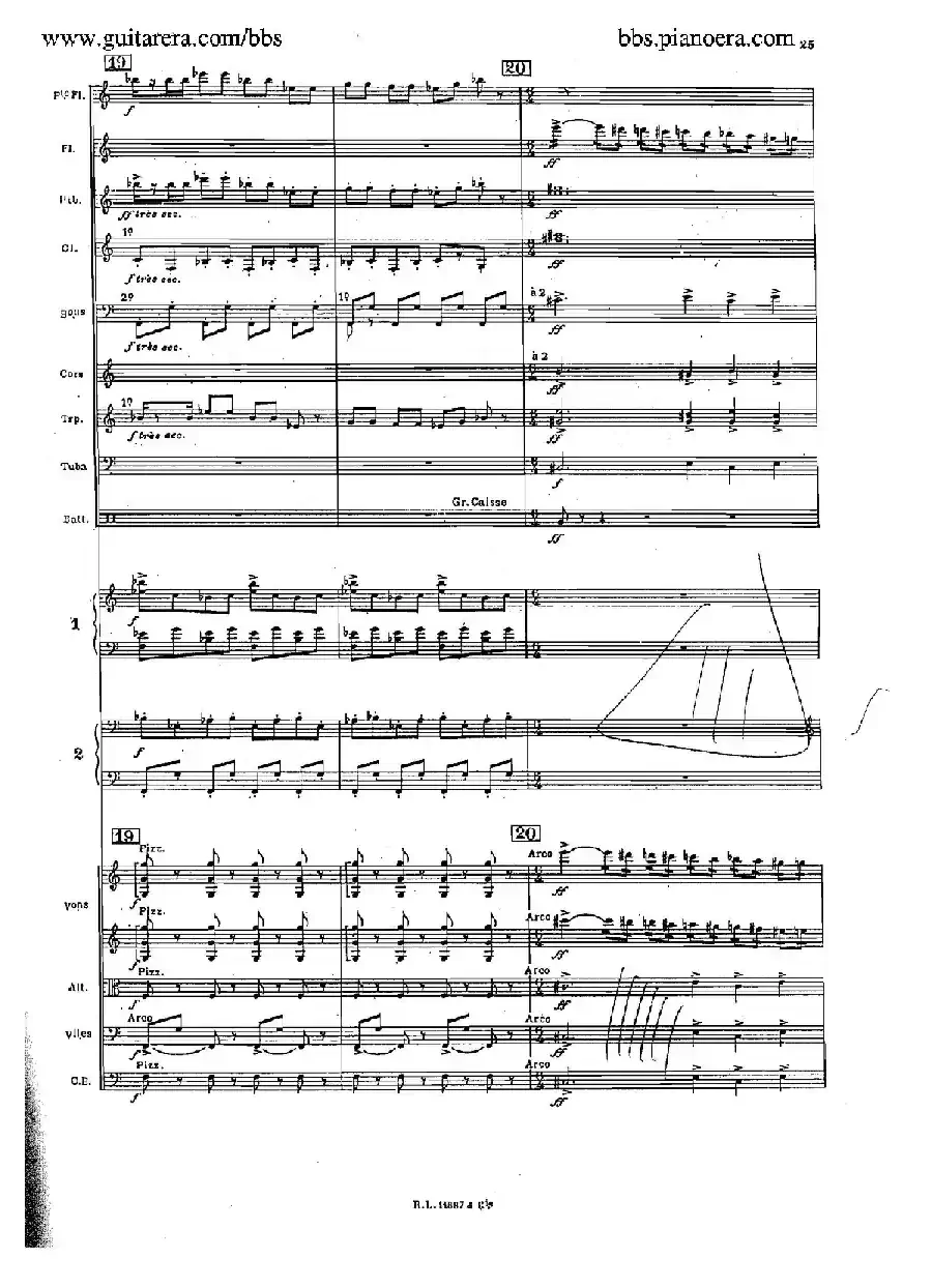 Concerto for 2 Pianos in d Minor（d小调双钢琴协奏曲·总谱）