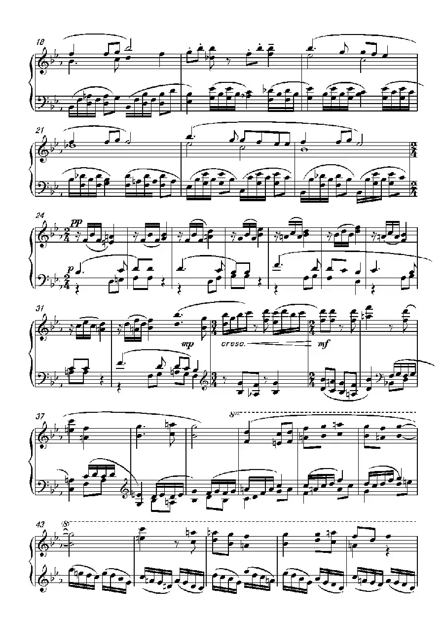 第14钢琴奏鸣曲  Piano Sonata NO.14‘Sonatine’（小奏鸣曲）