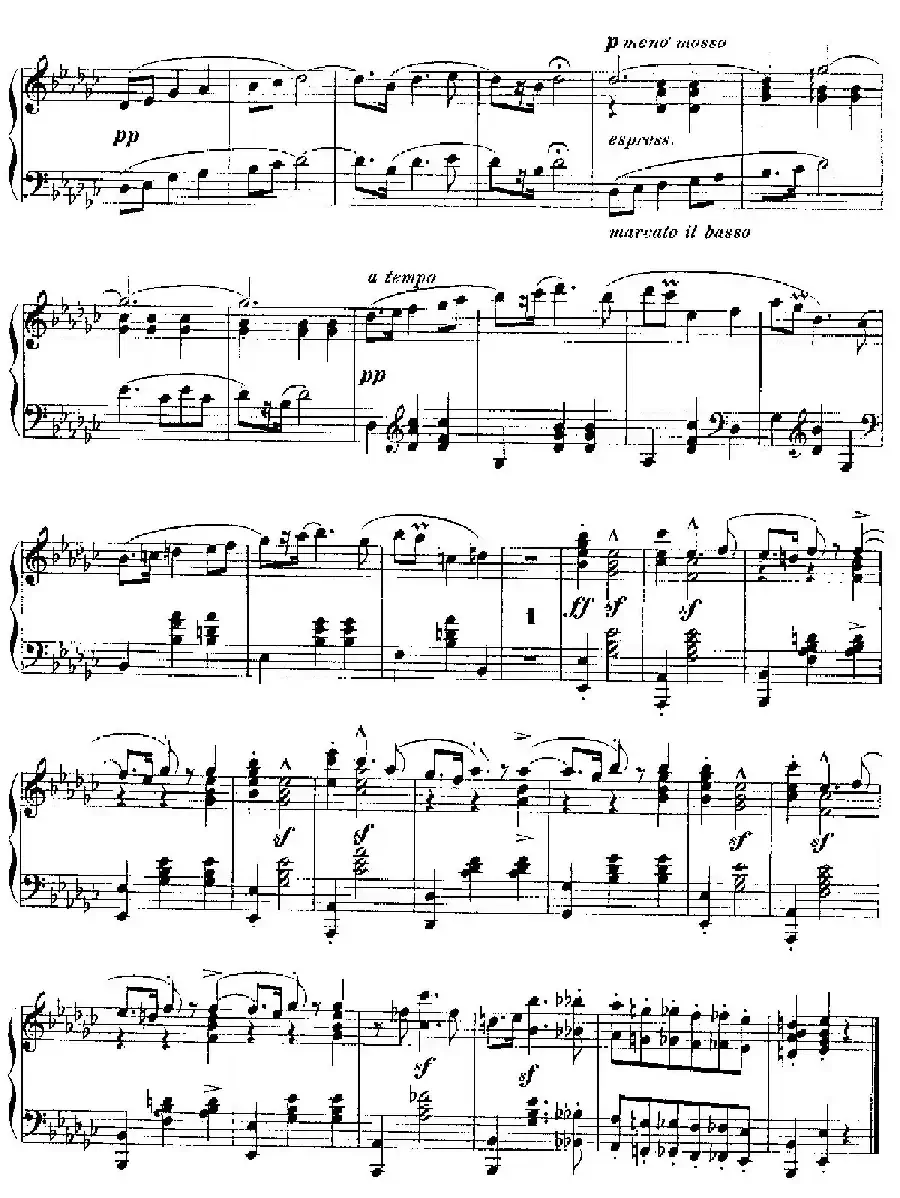Five Polish National Dance Op.3（5首波兰民族舞曲 No.1）
