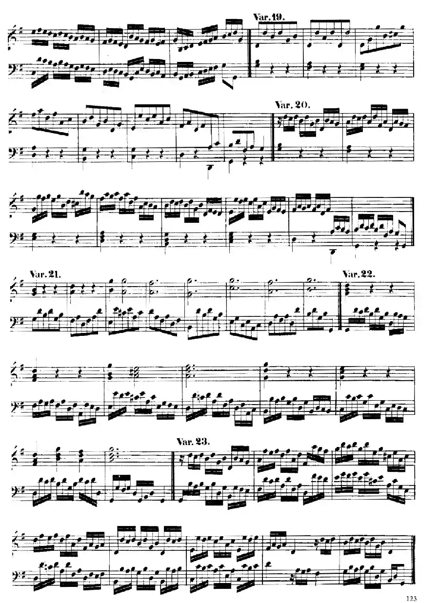 Chaconne in G major G.228（G大调恰空）