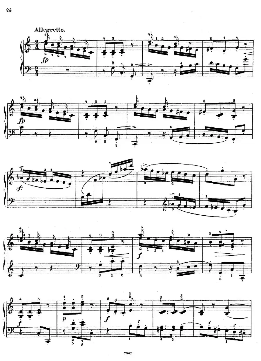 Five Sonatinas Op.70（5首钢琴小奏鸣曲·3）