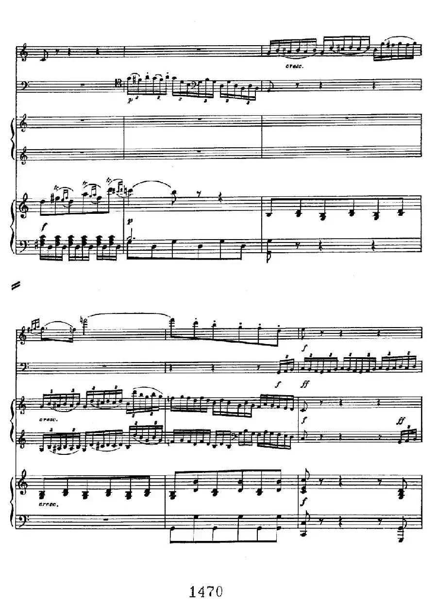 Triple Concerto in C Major Op.56（C大调三重协奏曲·双钢琴·Ⅲ）
