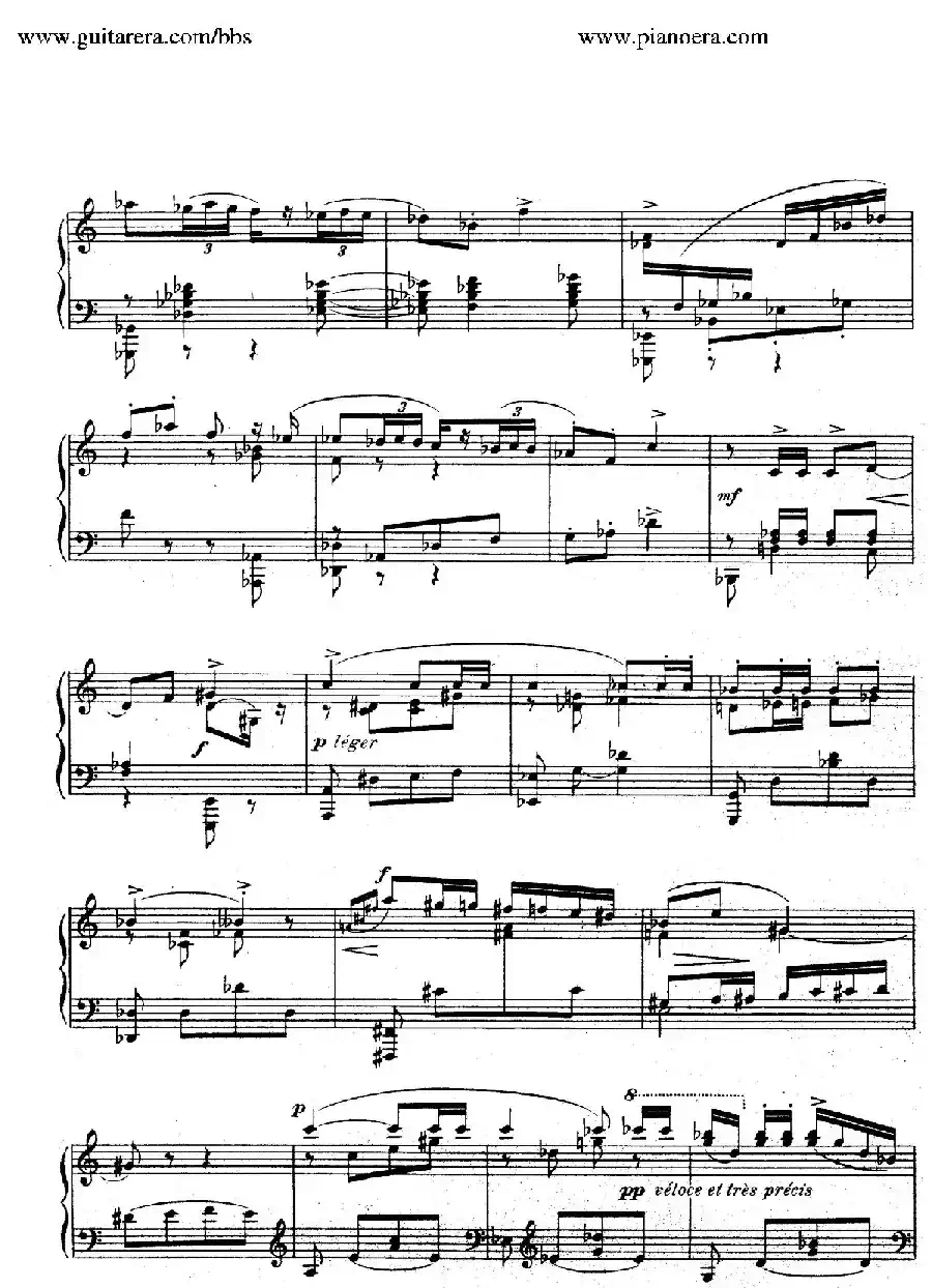 15 Improvisations（15首即兴曲·Ⅷ）