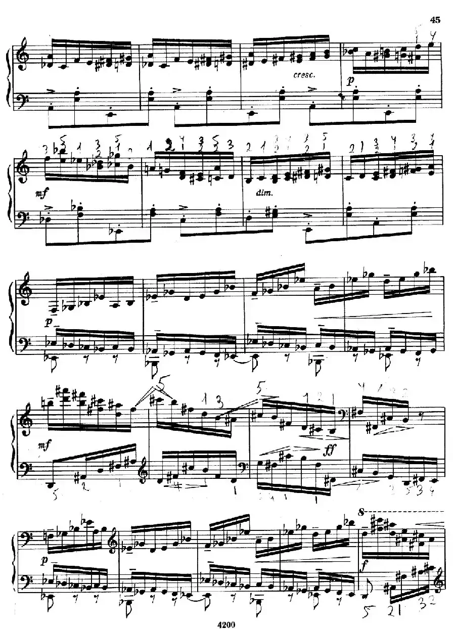 Prokofiev - Ten Pieces Op.12（普罗科菲耶夫-10首小品·10）