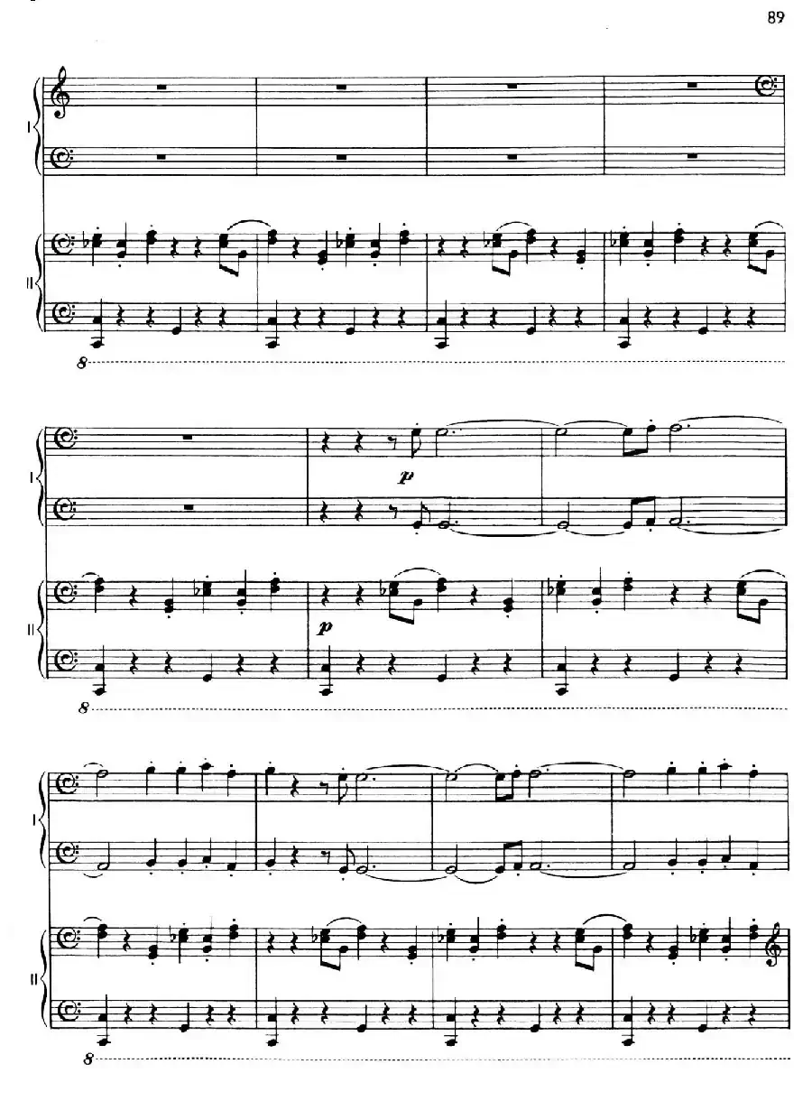 The Planets Op.32（双钢琴）（行星·第六乐章 天王星—魔术师）