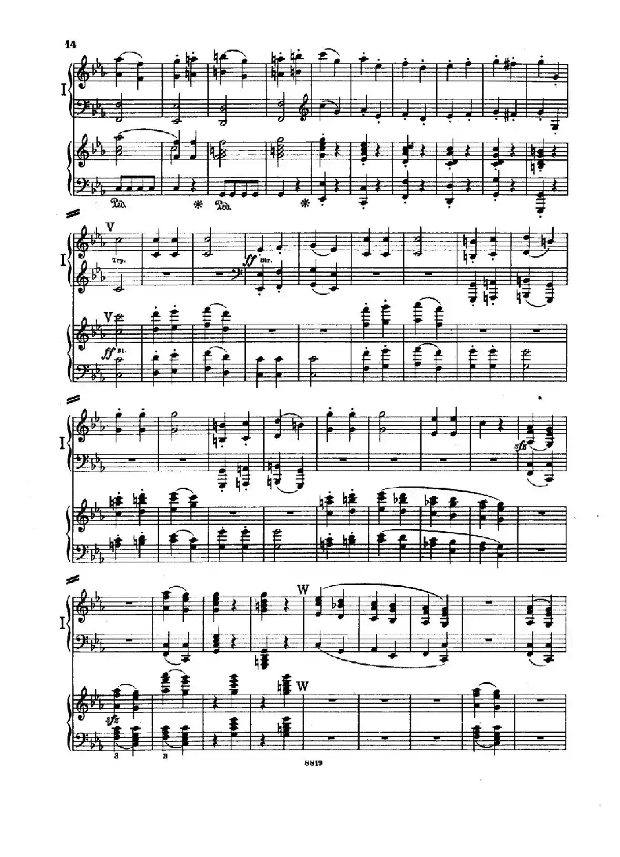 Symphony No.5 in c Minor Op.67（双钢琴版第1——2乐章）