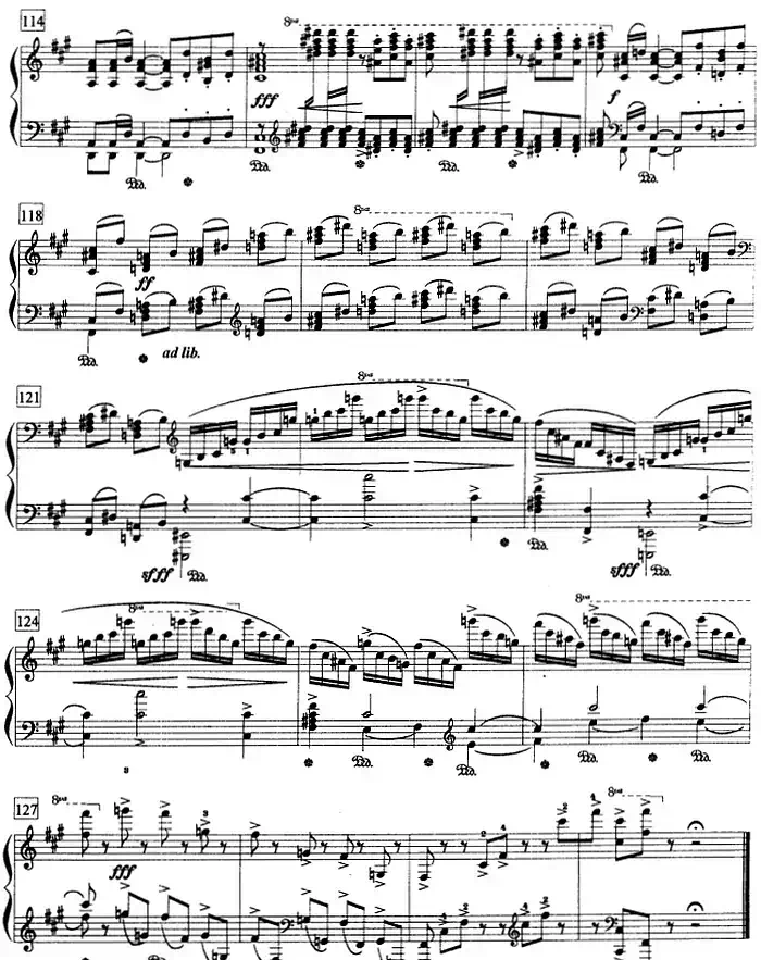 钢琴教程第八级 中外乐曲（小丑 Op.3 No.4）