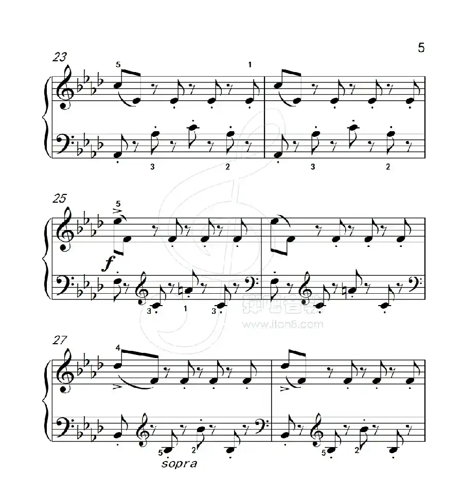 练习曲 43(克拉莫钢琴练习曲60首)