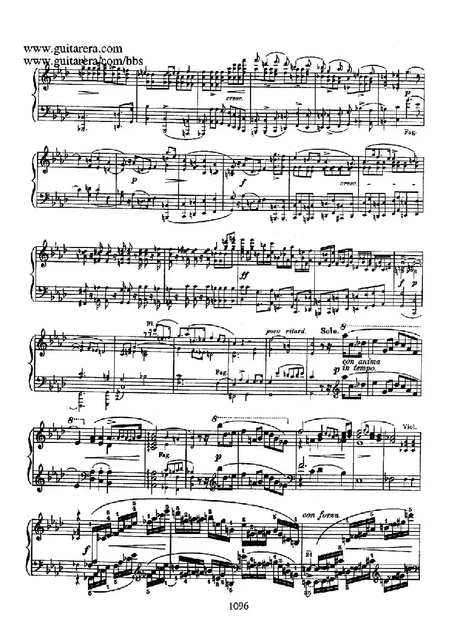 Piano Concerto No.2 in f Minor Op.21（f小调第二钢琴协奏曲·钢琴独奏版）