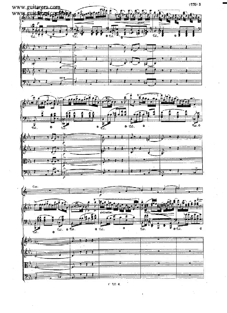 Grande Polonaise Brilliante Preceded by an Andante Spianato Op.22（平静的行板与华丽的波兰舞曲·总谱）