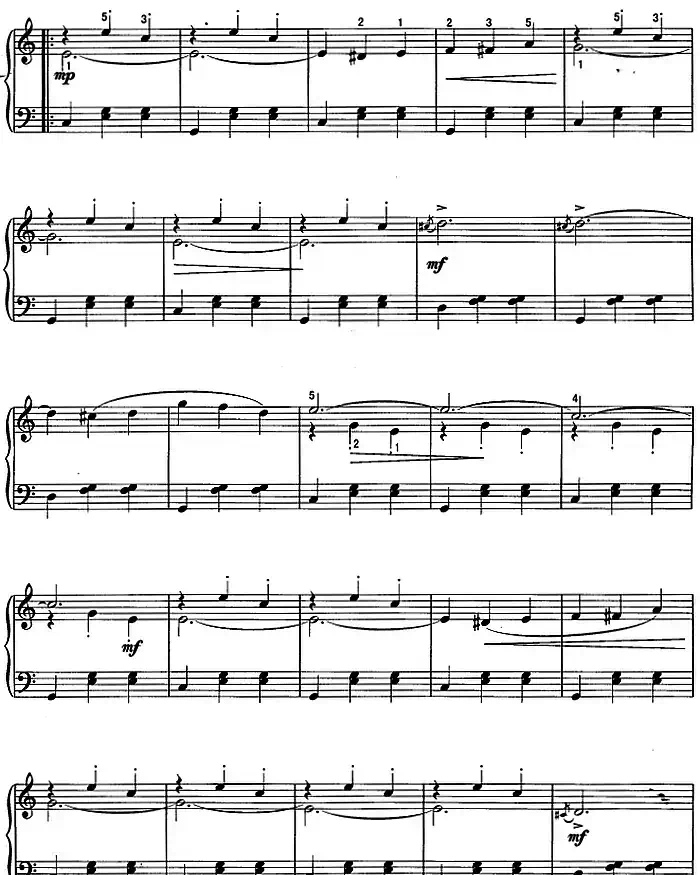 不可不弹的世界钢琴名曲：杜鹃圆舞曲