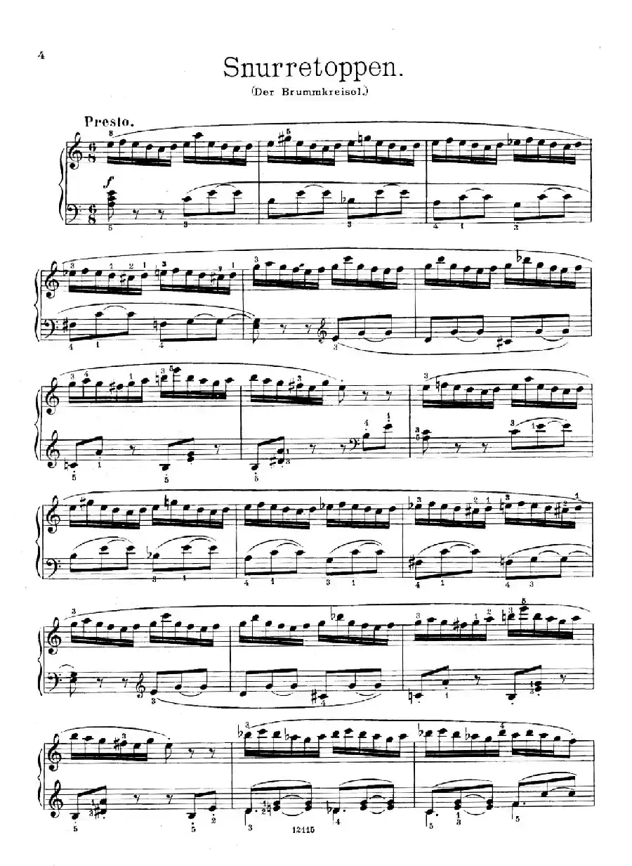 Six Humorous Bagatelles Op.11（6首幽默小品·2）