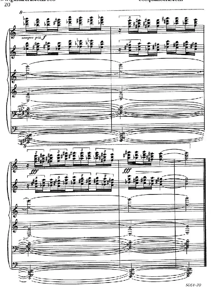 Poems of 1917 Op.41（1917之诗   4. 被侵略者的愤怒）