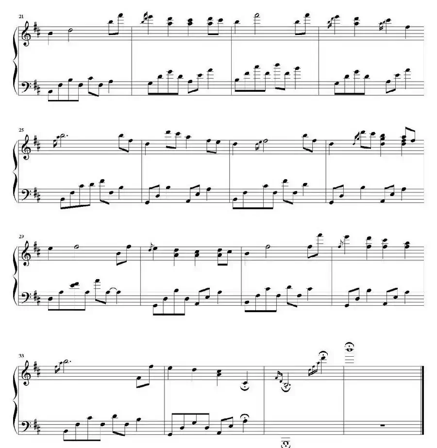 夜的钢琴曲三十一