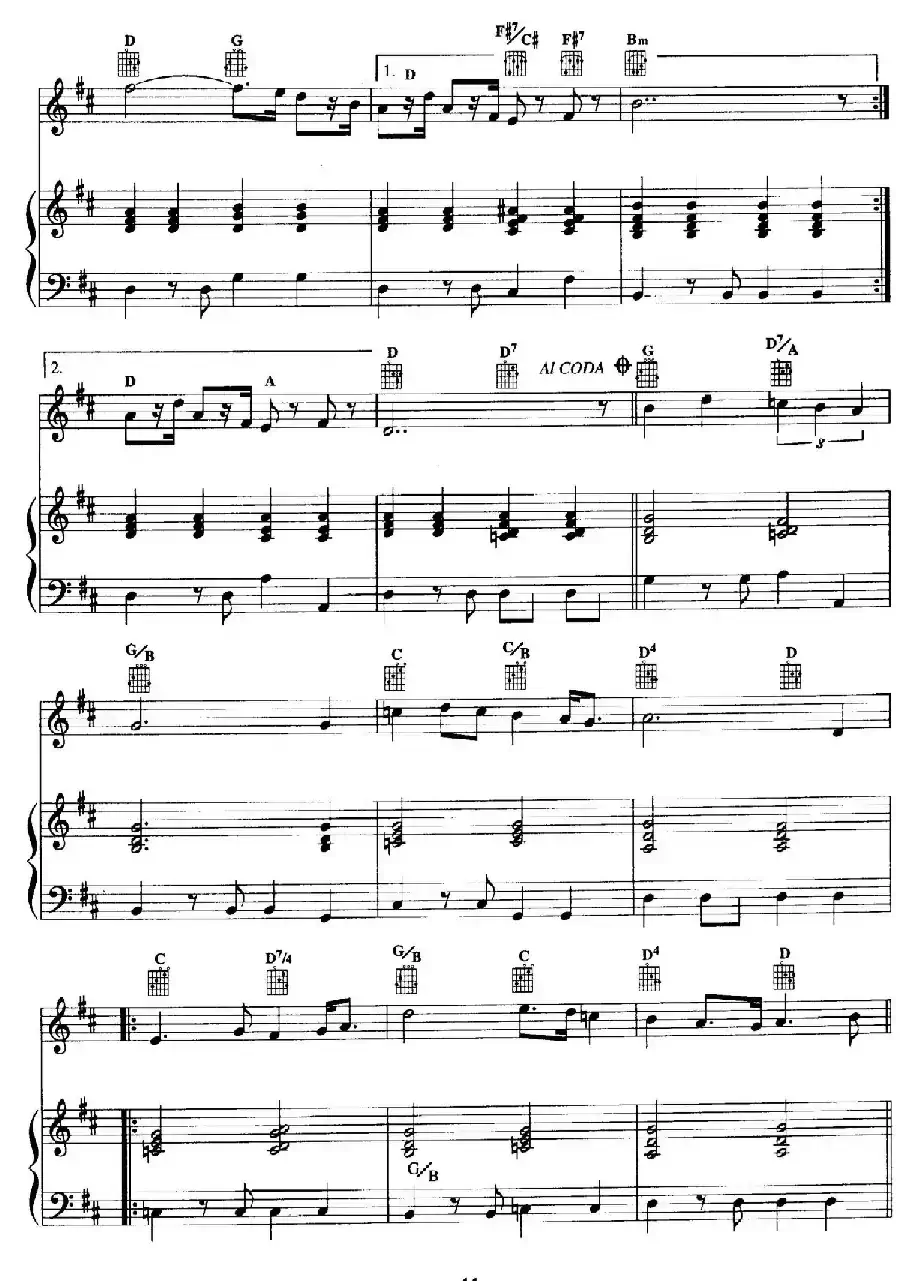 电影配乐大师莫瑞康最佳20首钢琴谱（Best of Ennio Morricone·13）