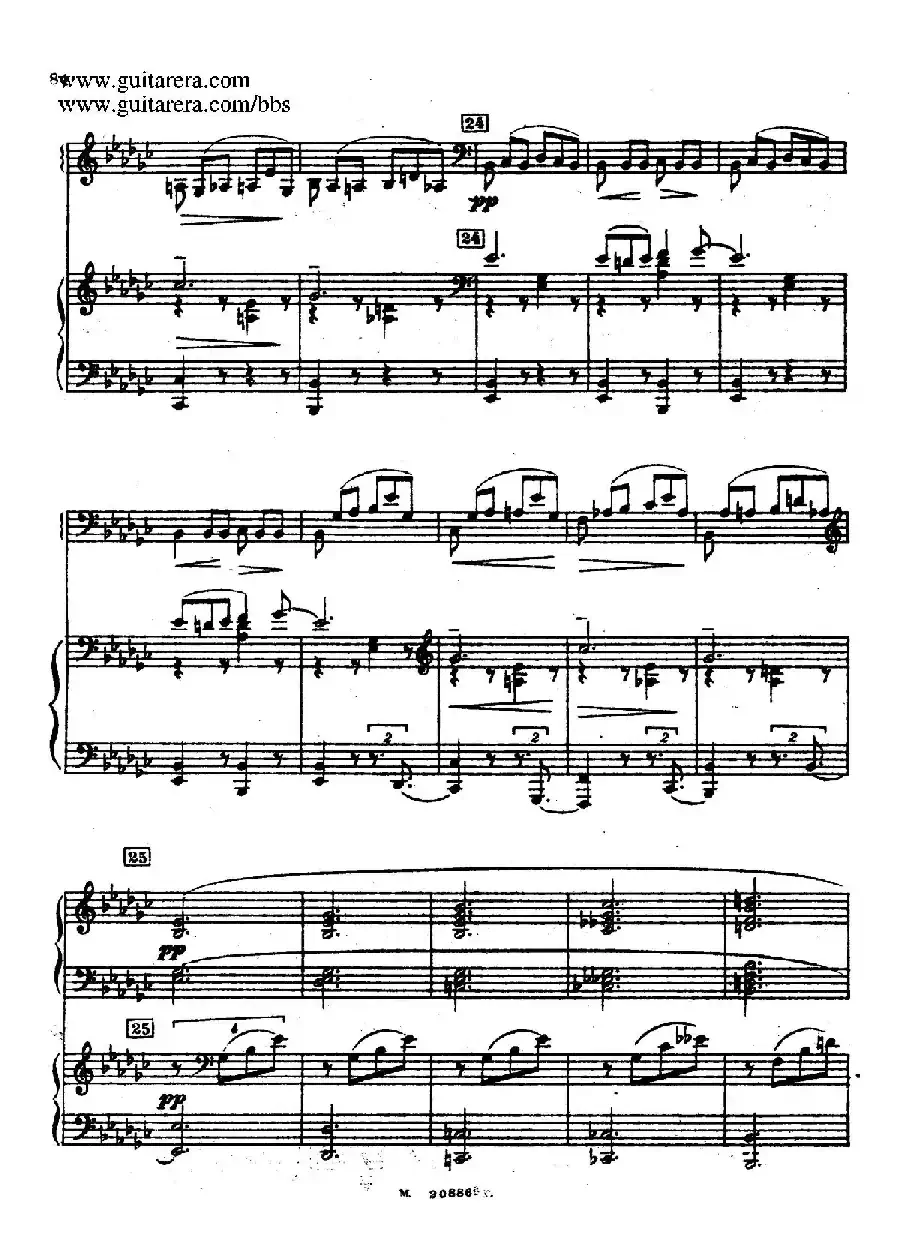 第二双钢琴组曲 Suite for Two Pianos No.2 Op.17（4. 塔兰泰拉舞曲 Tarantella）
