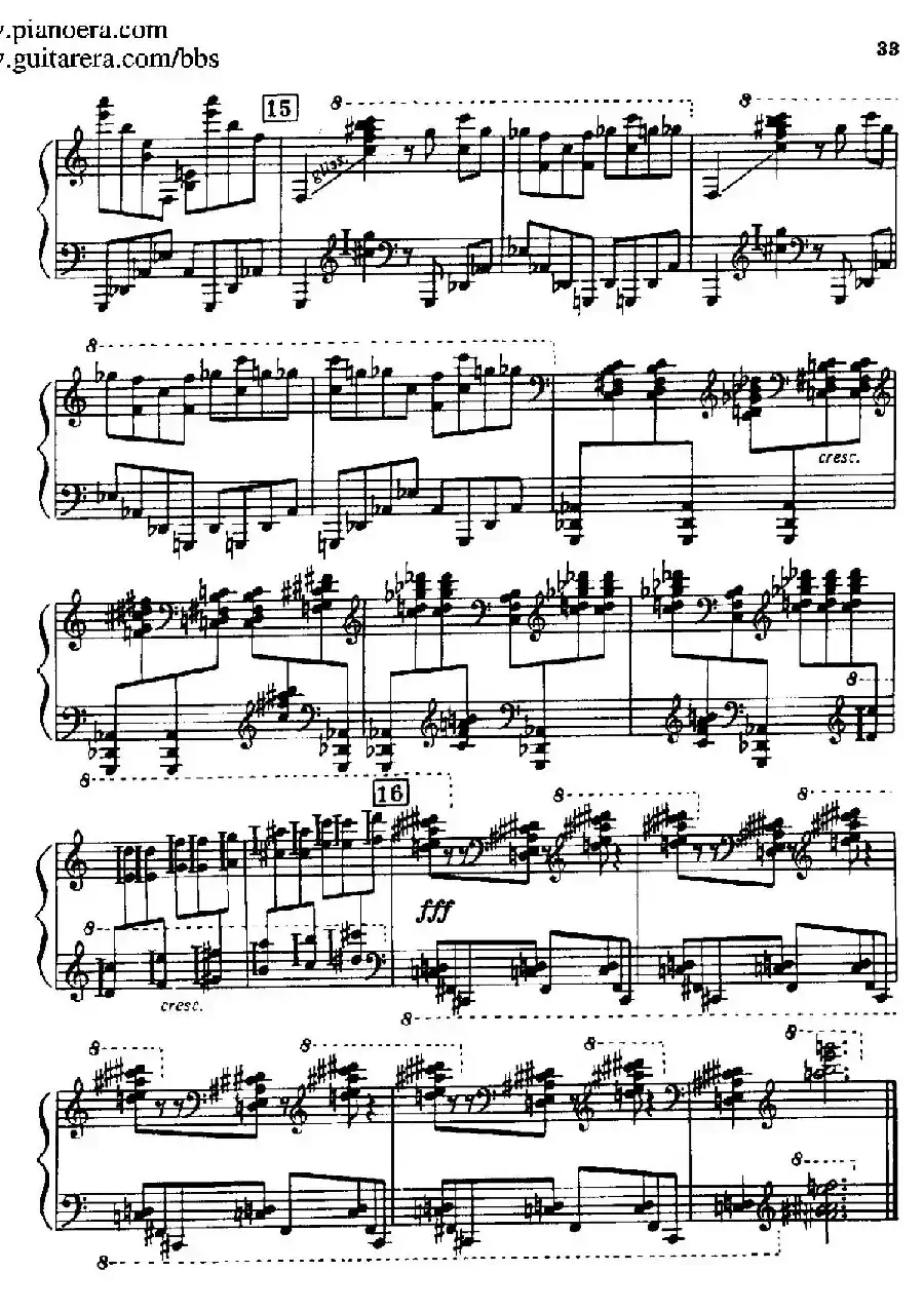 Piano Sonata（钢琴奏鸣曲· 第三乐章）