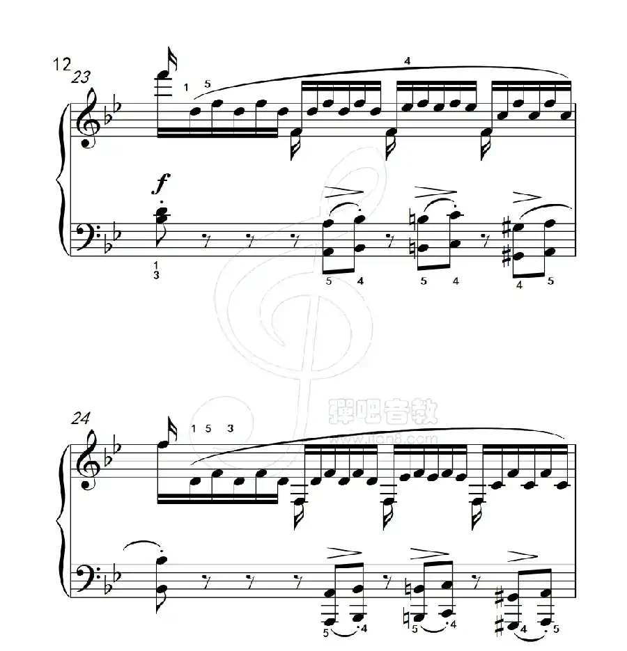 练习曲 32(克拉莫钢琴练习曲60首)