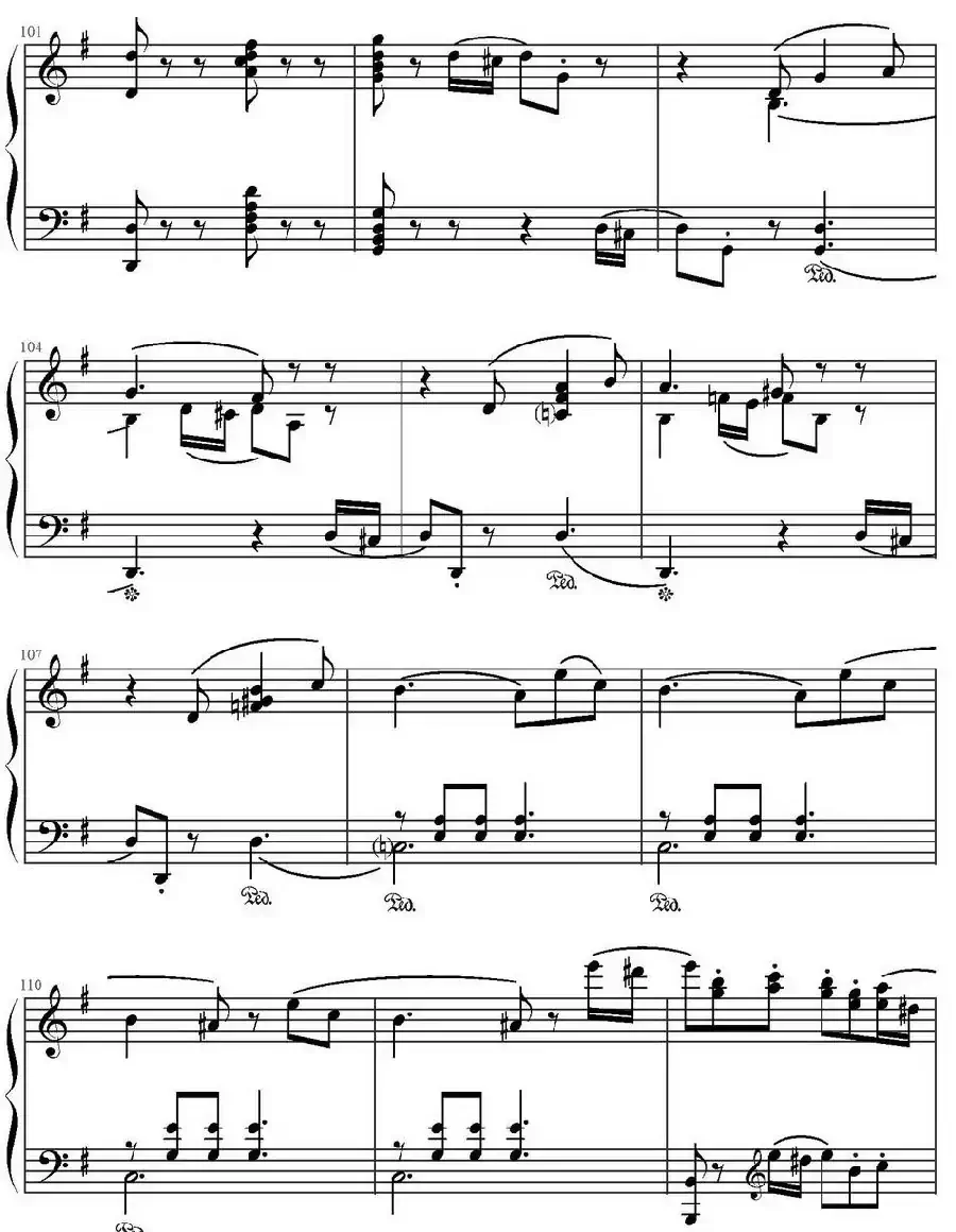 E大调回旋随想曲（门德尔松Op.14）