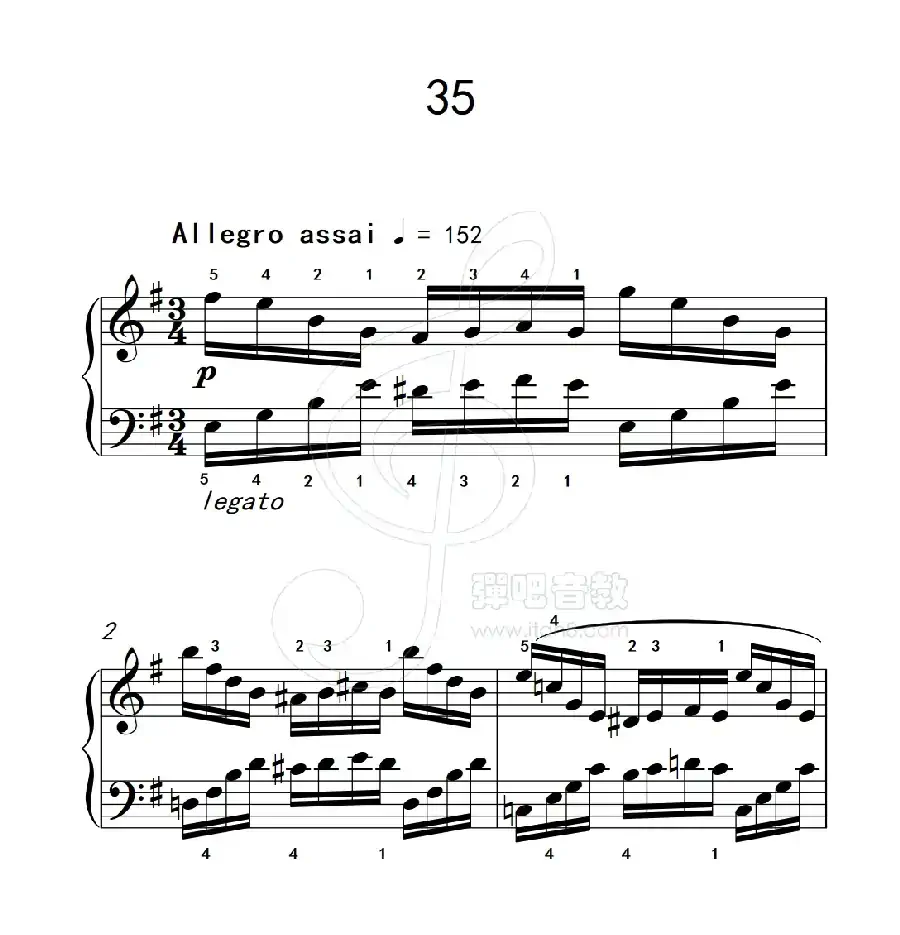 练习曲 35(克拉莫钢琴练习曲60首)