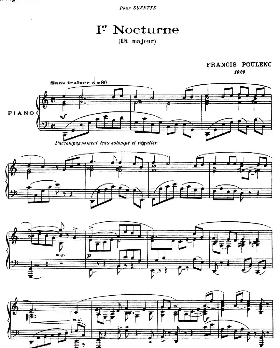 Eight Nocturnes （8首夜曲·Ⅰ）