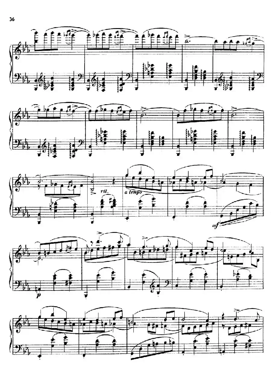 24 Characteristic Pieces Op.36（24首性格小品·7）