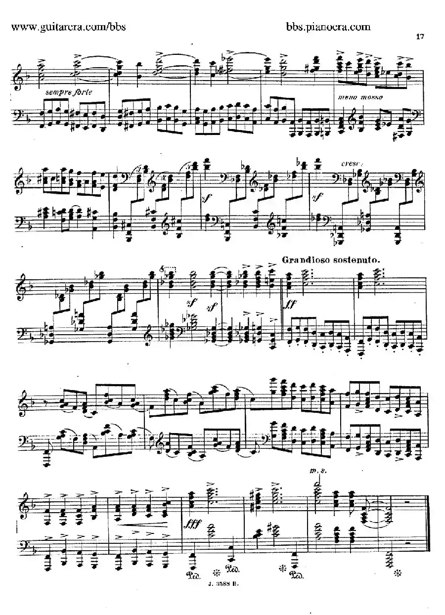 Theme with Variations and Fugue in F Major Op.14 （F大调主题变奏与赋格）