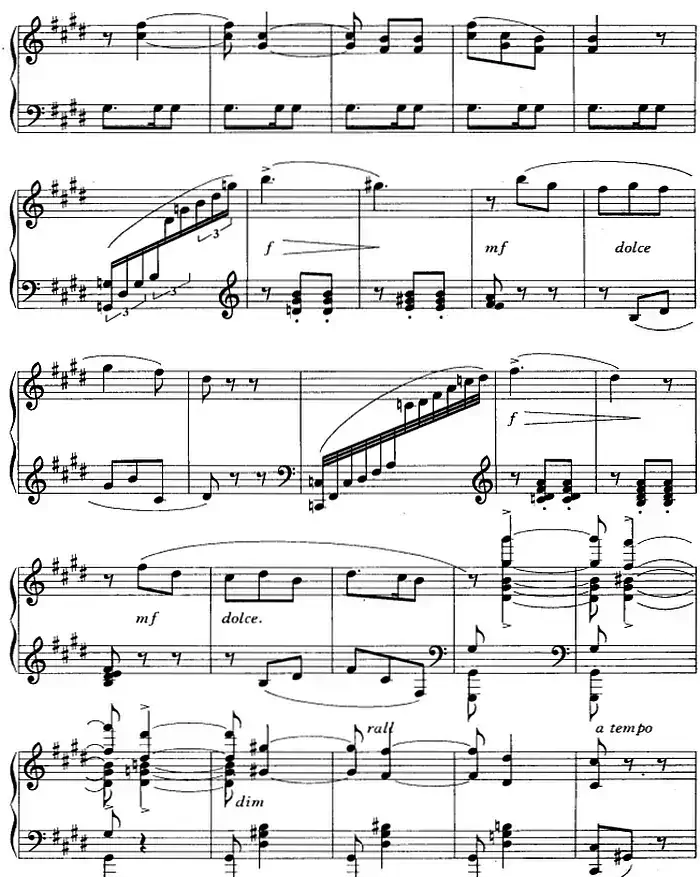 组曲·家乡之歌(IV 跳场的日子)