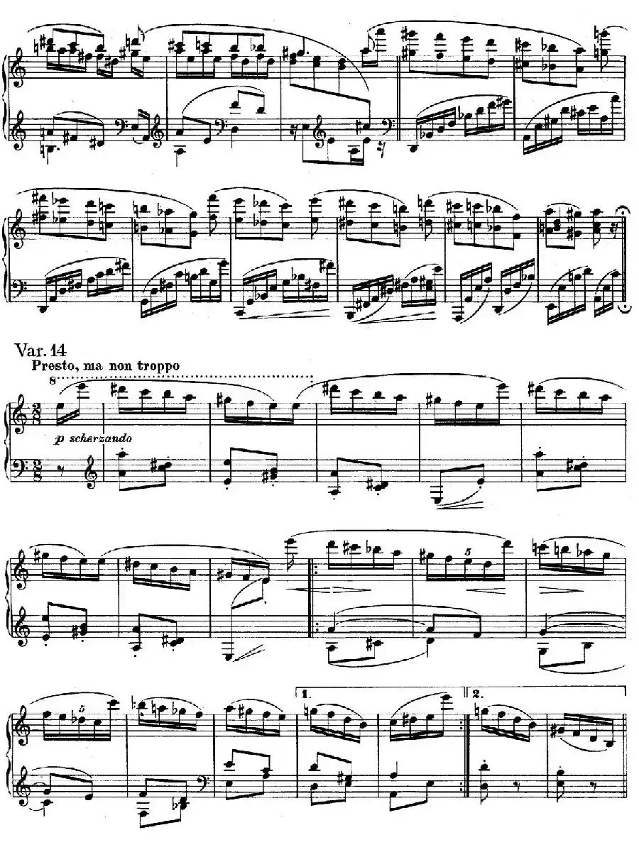 帕格尼尼主题变奏曲（Op.35 Livre2）