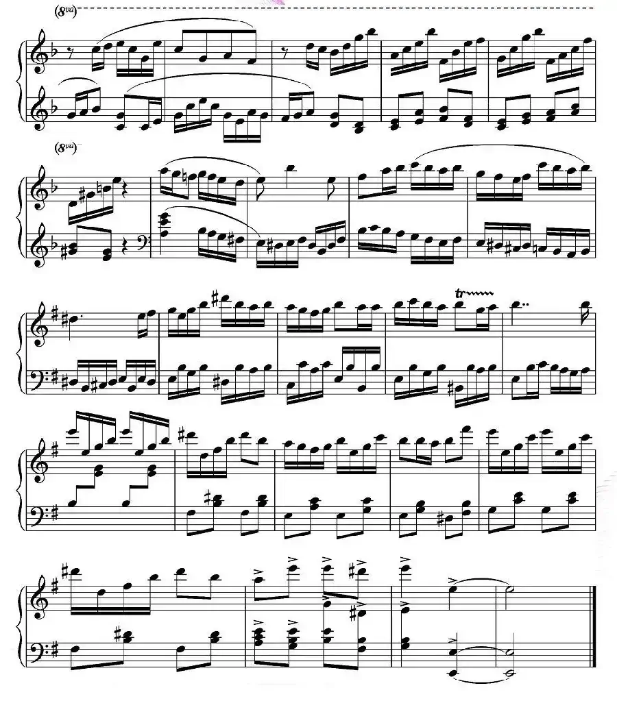 e小调钢琴随想曲