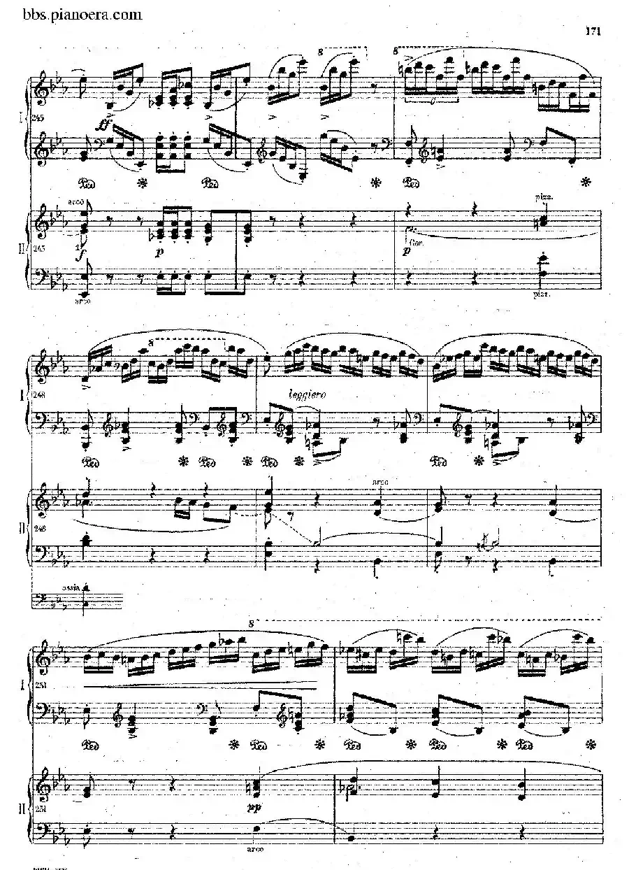 Grande Polonaise Brilliante Preceded by an Andante Spianato Op.22（平静的行板与华丽的波兰舞曲·双钢琴版）
