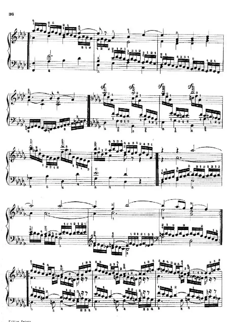 School of the Virtuoso Op.365（60首钢琴高级练习曲·14）