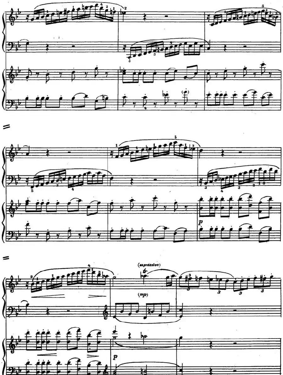 二十八部钢琴协奏曲 No.18（P1-15）