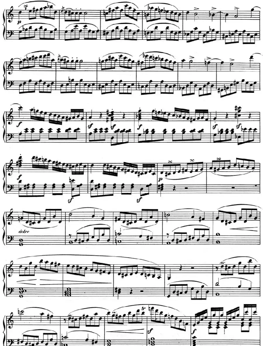 贝多芬钢琴奏鸣曲03 C大调 Op.2 No.3 C major