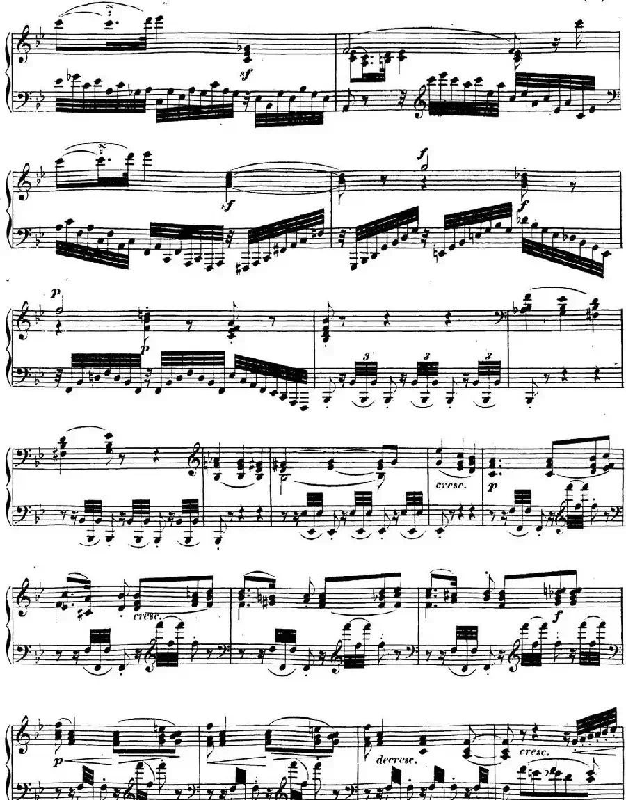 贝多芬钢琴奏鸣曲17 暴风雨 d小调 Op.31 No.2 D minor