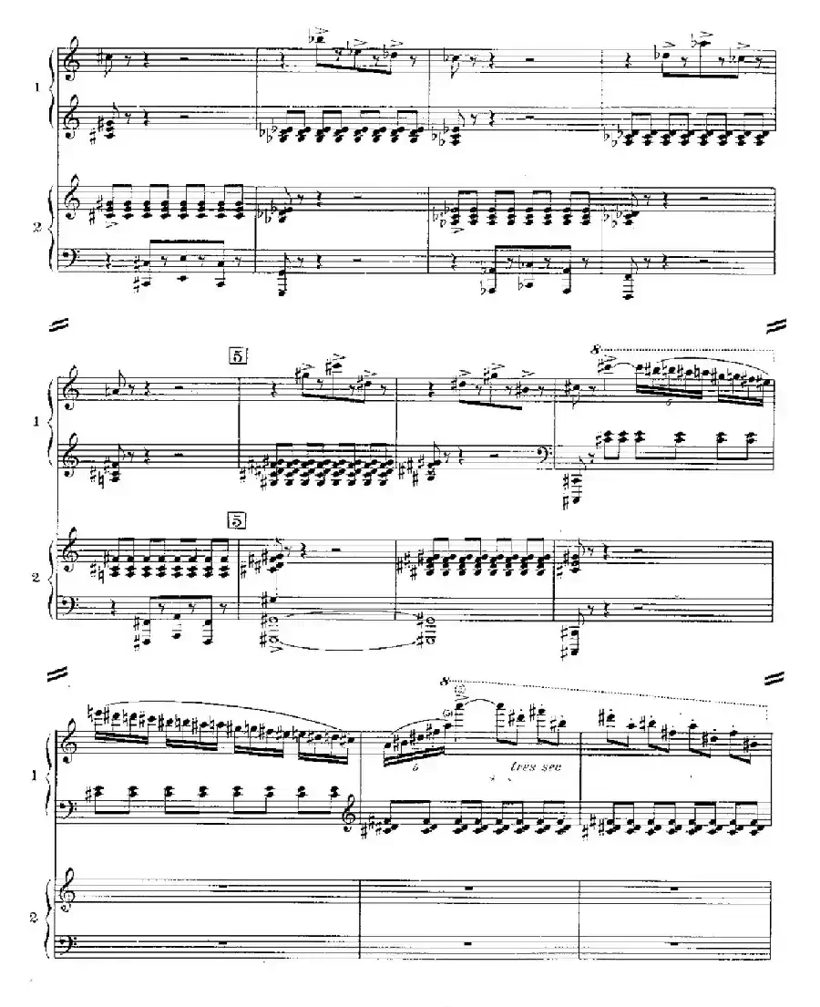 Concerto for 2 Pianos in d Minor（d小调双钢琴协奏曲· 第一乐章）