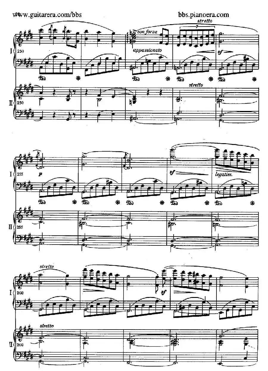 e小调第一钢琴协奏曲 Op.11（双钢琴版·第一乐章）