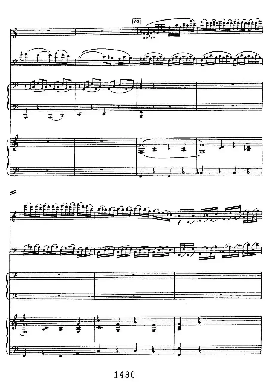 Triple Concerto in C Major Op.56（C大调三重协奏曲·双钢琴·Ⅰ）