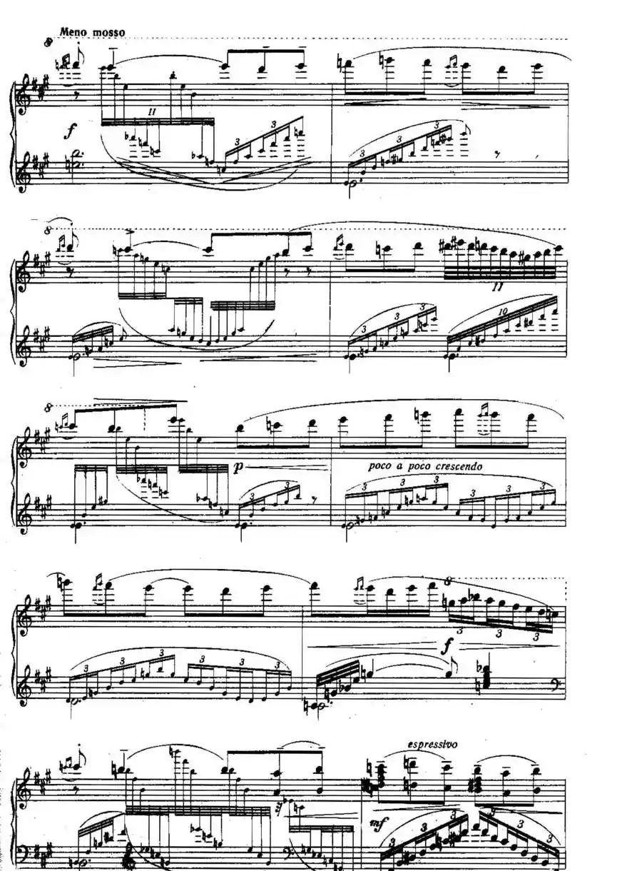 Six Préludes Exotiques Op·17（6首特色前奏曲·3）