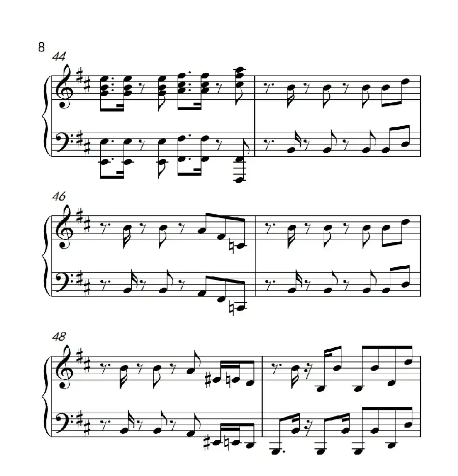 江南style（《弹吧音教》制谱版）