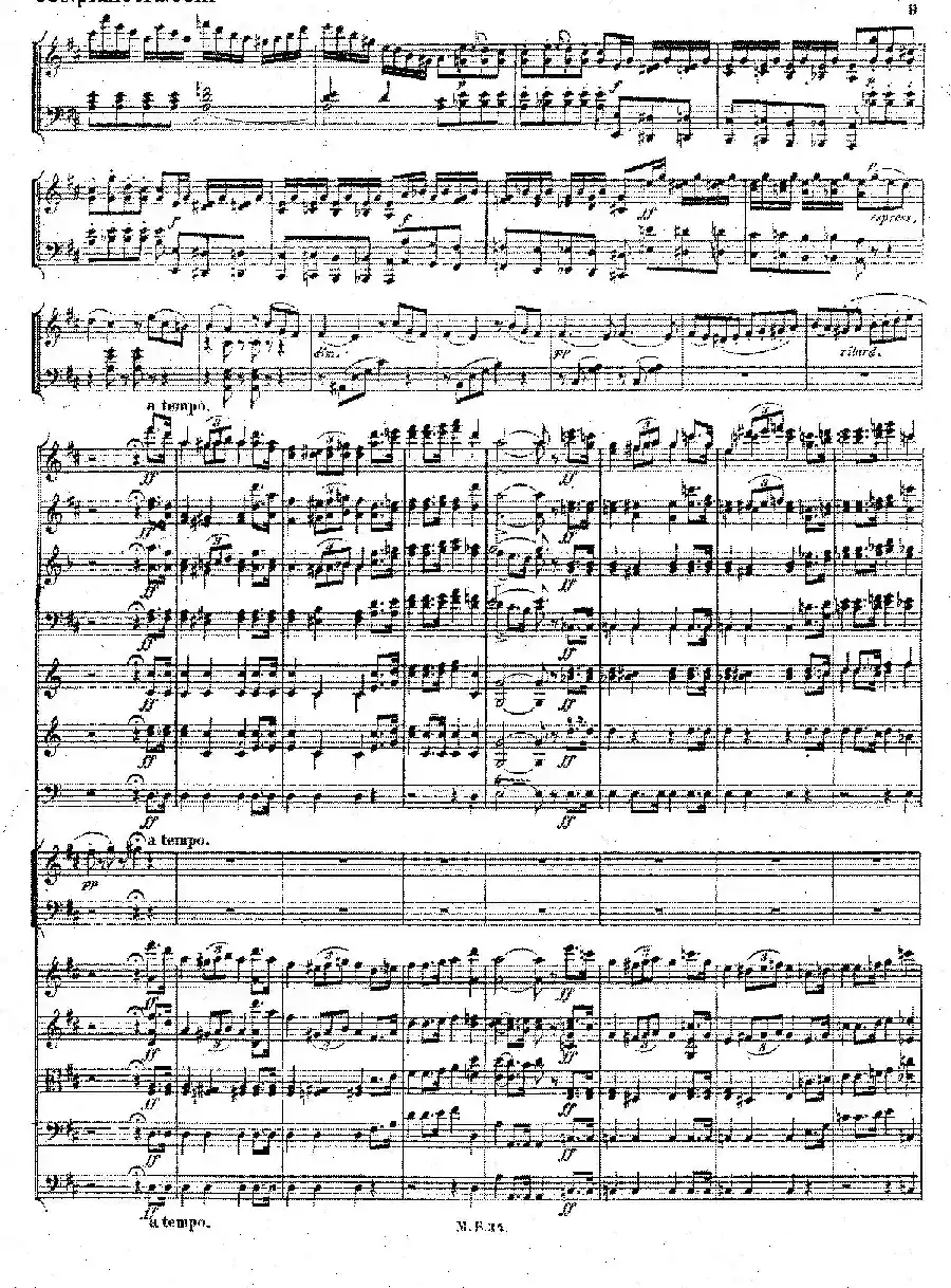 Capriccio Brillante in B Major Op.22（B大调华丽随想曲·钢琴+乐队总谱）