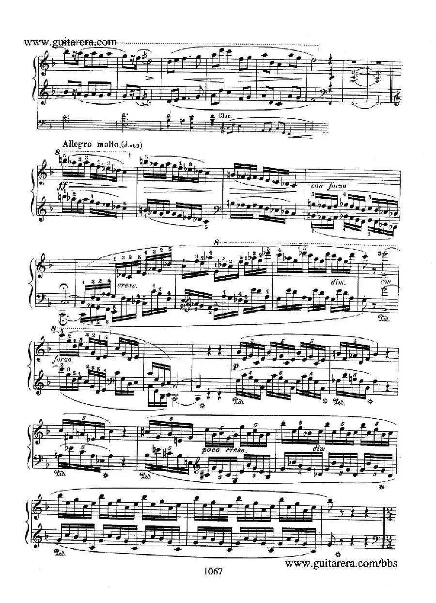 Krakowiak Grand Rondo de Concert Op.14 （克拉科维克音乐会用大回旋曲·钢琴独奏版）